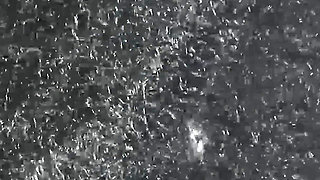 Father Christmas Giving Her Backshots and Her Wet, Creamy and Dripping Pussy