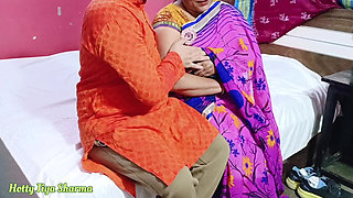 Indian Desi Big Boobs Mother in Law Fucked by Damad in the Hills Openly Outdoors Sex