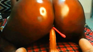 Oiled BBW Riding