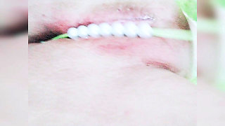 Arab Hijab Sister Stuff Pussy With Panties Beads Home Alone Fun