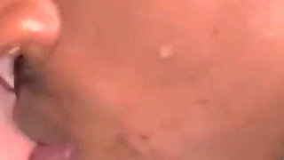Hubby Kissing Licking My Nipples