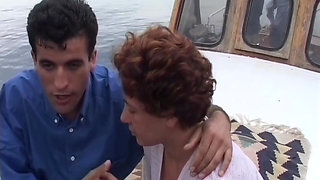 Ahmet and Selma Fuck Outdoors on a Turkish Boat