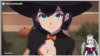 Car Toon And Hentai Anime - Maviss First Human Halloween Party (dragon-breath)