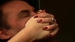 Four Hands From Sexy Domination Babes Vs One Stupid Boy