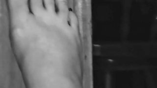 Sexy Toes Shining for Stepdaddy