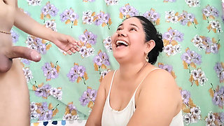 Lovely Neighbor Sucking Hard