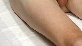 A Client Cummed Unnoticed During a Waxing Session