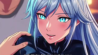 Android sex robot malfunctions and dominates her owner Hentai