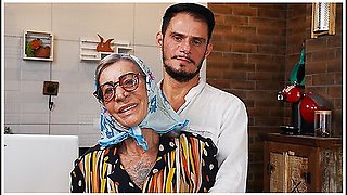 78 Years Old Grandma Rough Ass Fucked