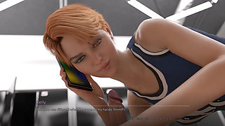 The Spellbook - Gameplay - Roleplay - Cheating Girlfriend Gives Blowjob While Talking with Boyfriend