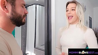 Stepmommyblowsbest - Plumber Gets His Pipe Sucked By Big Tittied Blonde Ft. Kenna James  Nathan Bronson: Porn