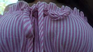 Pinay Indian Wife Masturbates in My Car Plays with Her Pussy Then Sucks Her Fingers and Plays with Her Mouth Then with Her Saliv