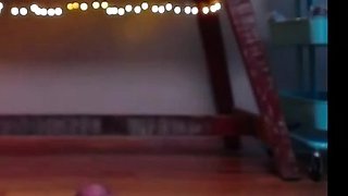 Chubby Brunette Big Boobs Dildo Masturbation