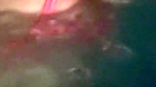 Artemisia Love Sexy Micro Bikini in the Jacuzzi Late at Night