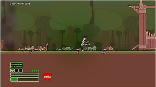Pixel Baddy Gets Bred And Mind Broke By Huge Orc Cock - Car Toon