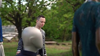 Nikki Nuttz and Liz Oceans Rough Lesbian Wedding Fuck