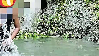 Village Indian Outdoor Risky Outdoor Fucking with My Hot Maid