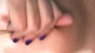 Oh what a cum! Rubbing my clit so high I came multiple