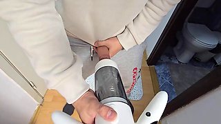 Secret Hentai Stepsister Fingering Her Pussy While Spying on Step-Fantasy Dick Pucking Masturb