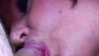 German husband lets his wife persuade him to have a 3some