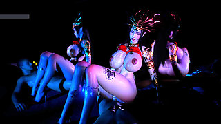 Goddess of Pixel Flames: 3D Beauty Files - 3D Animation Hentai