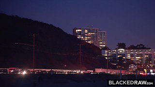 BLACKEDRAW Puny Light-haired Gets A Dual Dosage Of BIG BLACK COCK’s - Kenzie Reeves