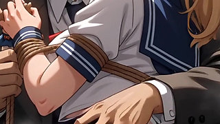 Hentai 2026 ! Bondage beautiful student with beautiful ass yummy