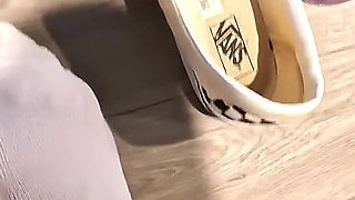 Tiny POV: Shoe-bound Tiny Gets the Full Giantess Treatment Socked, Sniffed, Sole-crushed & Swallowed