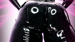 Miss Untamed FemDom Fetish Clips Latex Ass Flex