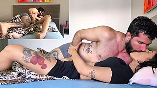 Wake Up Fuck: Shamelesscouple Fills All Her Holes in Passionate Morning Sex