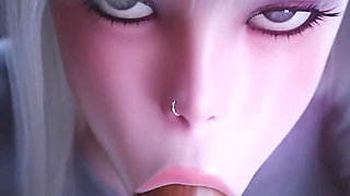 Horny Slut Lisa & Her Clients - Whore Sex 3D Animation
