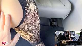 Blonde Nylon Slut Gets Ass Fucked While Tied!