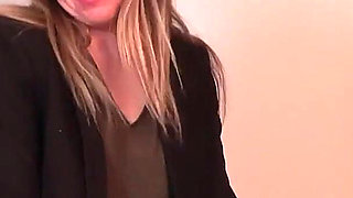 Auntjudys - Naughty Hairy MILF Secretary Uffie Masturbates for You