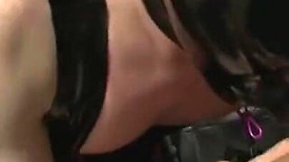 Tied up humiliated guy