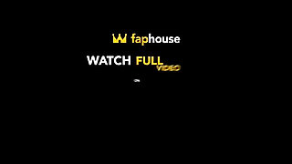 Blonde slut sucking schlong in pov video