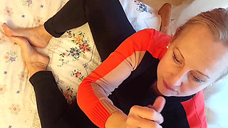 Sexy Blonde Mature Wife Enjoys Oral