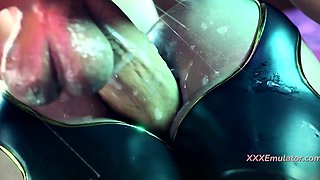 3D Animation - Hardcore Pussy And Anal Sex For Milf Meredith