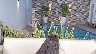 Returns To Get Her Ass Fucked By Two Huge Cocks At The Same