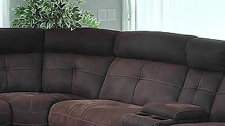 Brunette with a Huge Ass Cums Over and Over Bts - Lily Winters