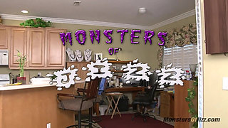 Horny MILF Neighbor Sucks and Jerks off College Stud
