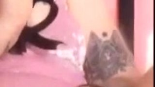 Amateur Webcam Cute Teen Plays Solo with Big Dildo