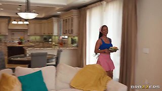 Brazzers - Kira Noir Is a Sweet and Caring GIRLFRIEND but Even She Will Cheat to Get Her Rocks off