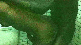 BBC Girl Likes It in the Toilet