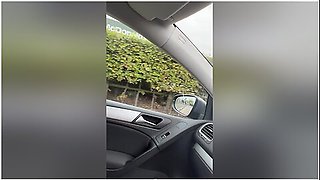 Naughty Milf Wanks In The Public Toilet Squirting All Over The Floor