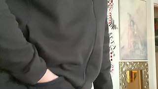 Home and horny in my briefs