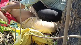 Hot College Student Outdoor Fuck with Neighbor Step Uncle - Desi Indian Sex