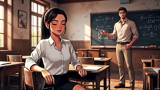 "Teacher Ne Priti Ko Special Lesson Diya   Hindi 2D Animation"