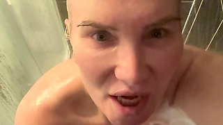 POV: Caught in the Shower…fuck My 34jj Tits!