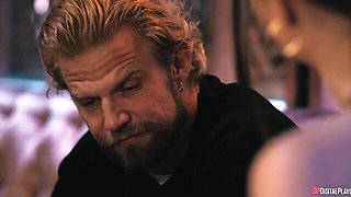 Blowjob action with bewitching Maddie Wren from Digital Playground