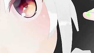 Azumaim Loki Hentai Mmd 3D White Hair Color Edit Smixix